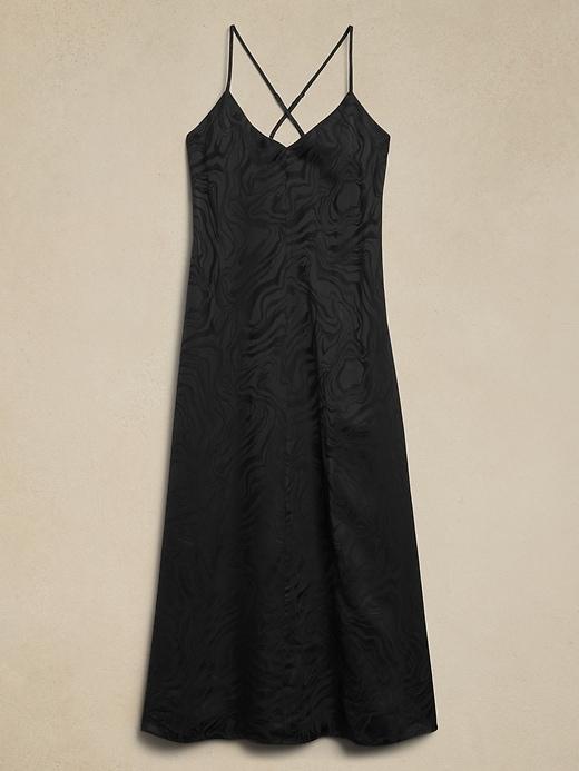 Jacquard A-Line Maxi Dress Product Image