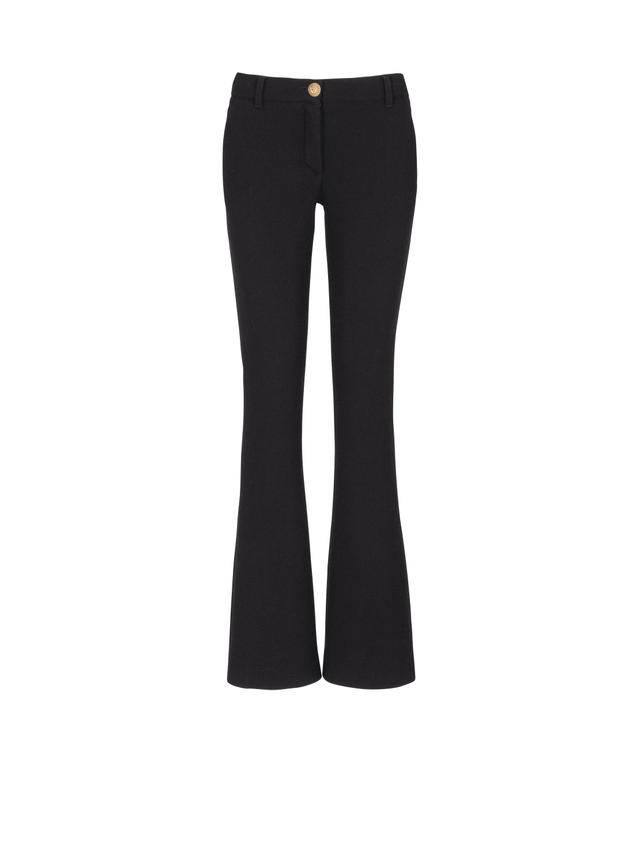 Bootcut crepe trousers Product Image