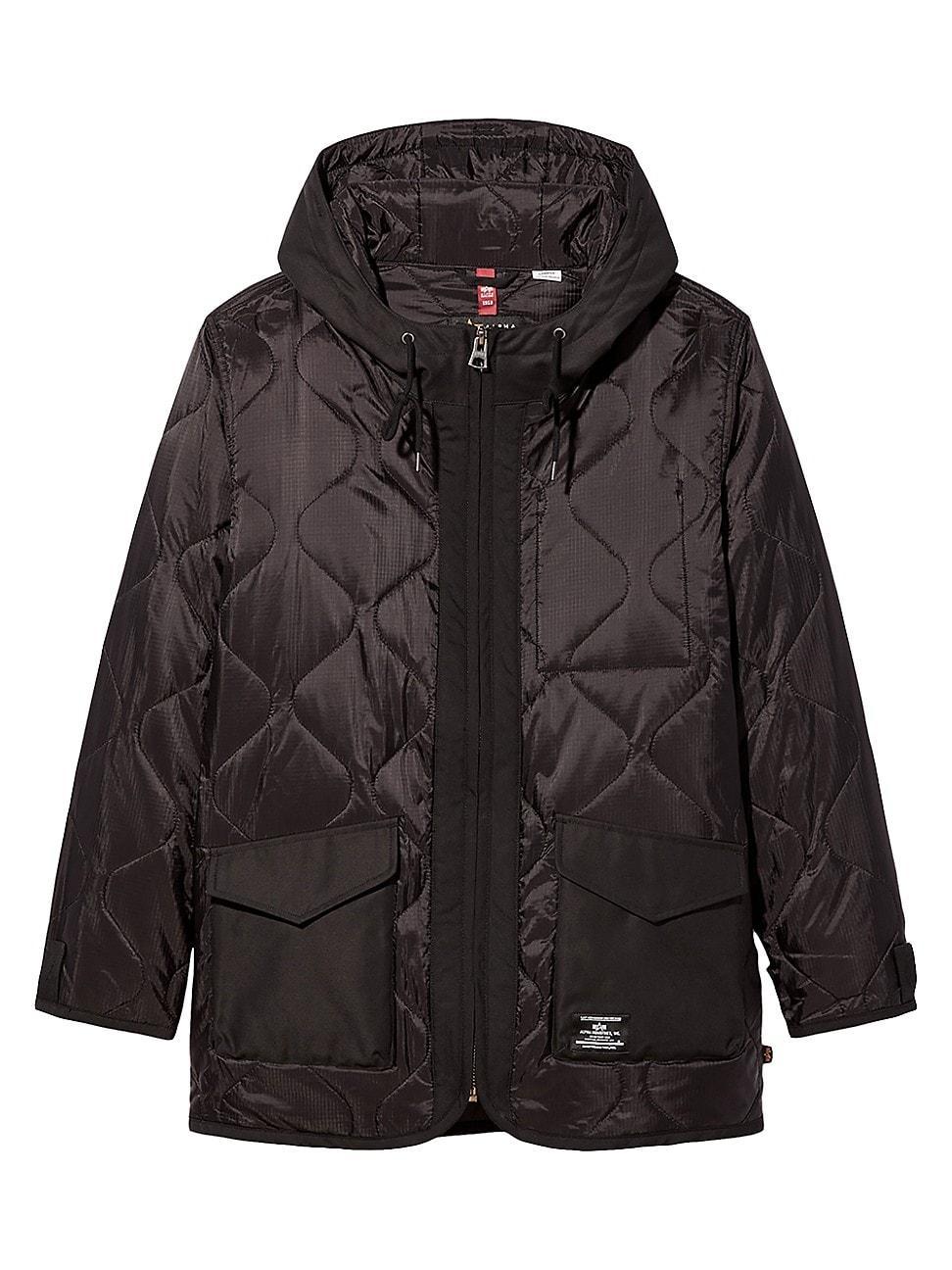 Alpha Industries Quilted Fishtail Jacket Product Image