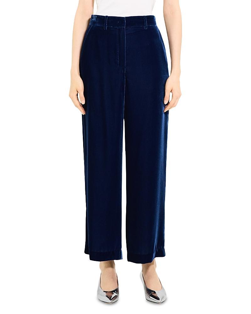 Velvet Relax Straight-Leg Pants Product Image