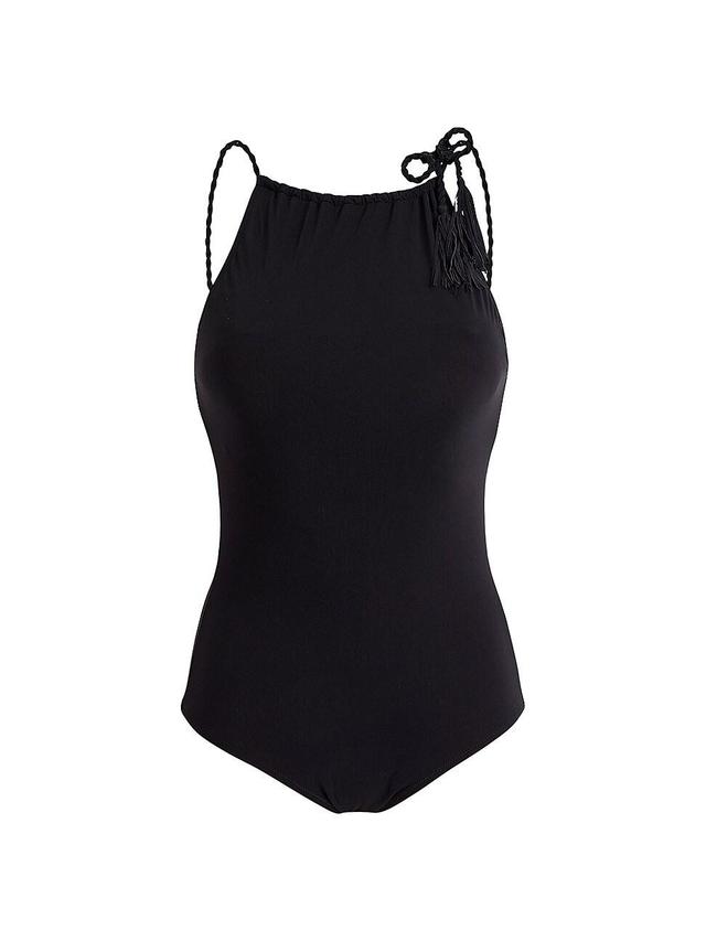 Womens Tresses Jersey One-Piece Swimsuit Product Image