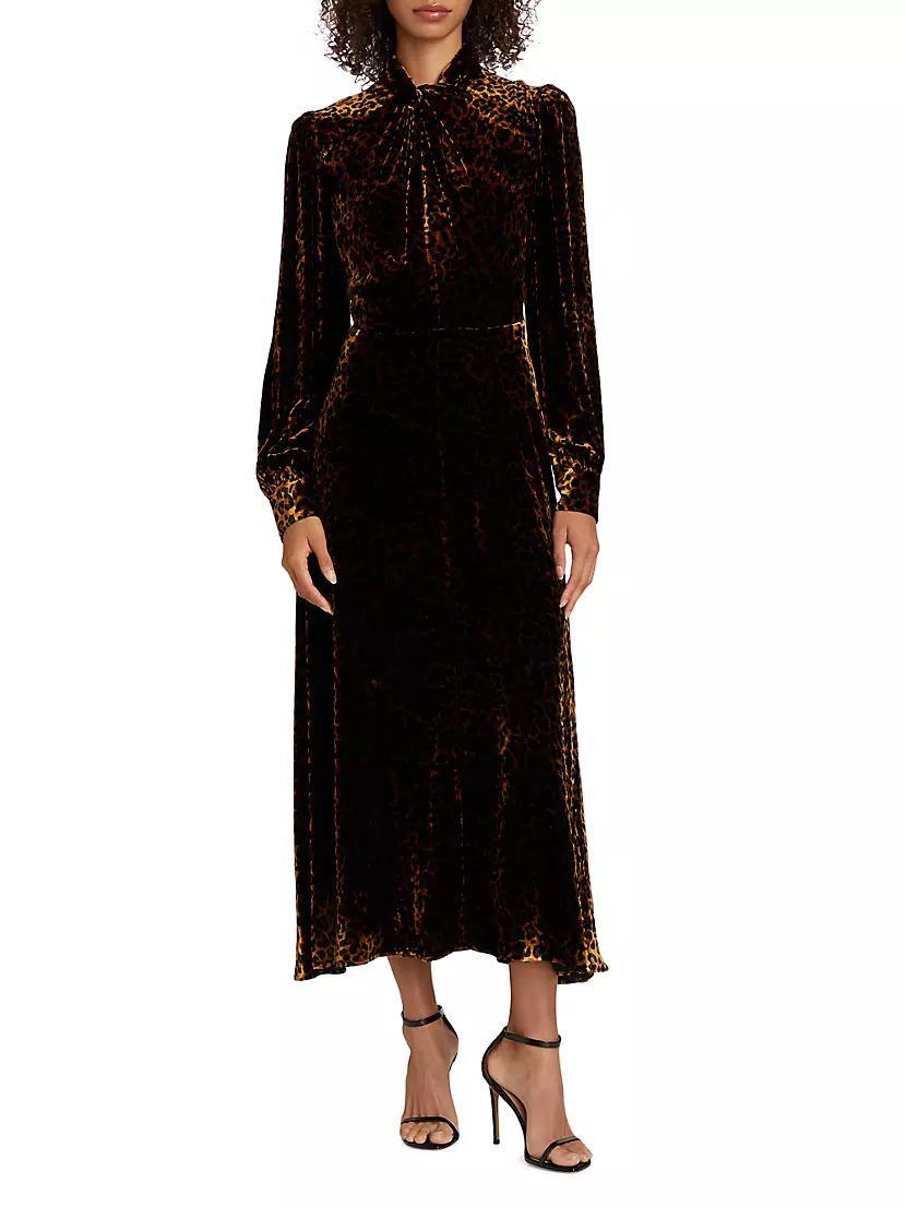 Heritage Fiora Leopard Maxi Dress Product Image