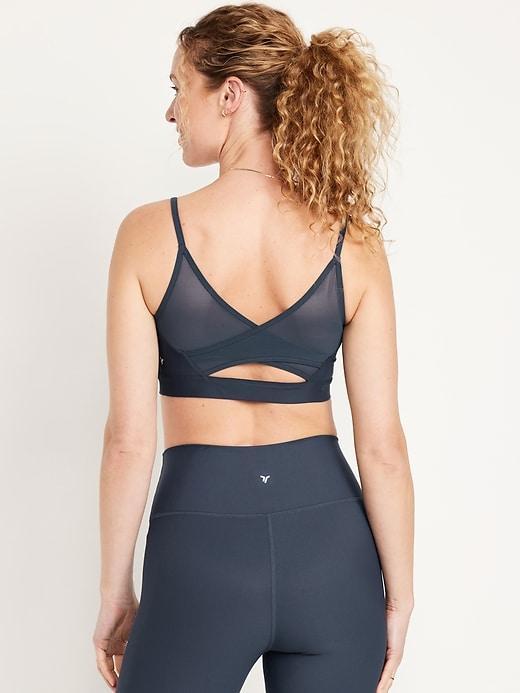 Light Support PowerSoft Mesh-Back Sports Bra Product Image