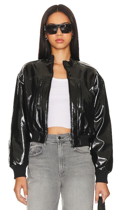 Womens The Exit Ramp Faux Leather Jacket Product Image