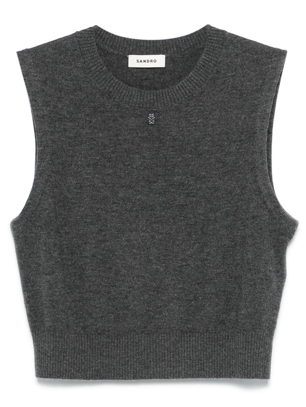 cropped vest product image