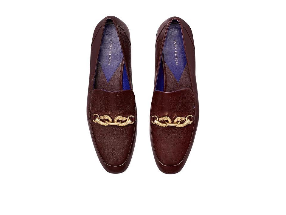 Tory Burch Jessa Loafers (Plum) Women's Slip on Shoes Product Image