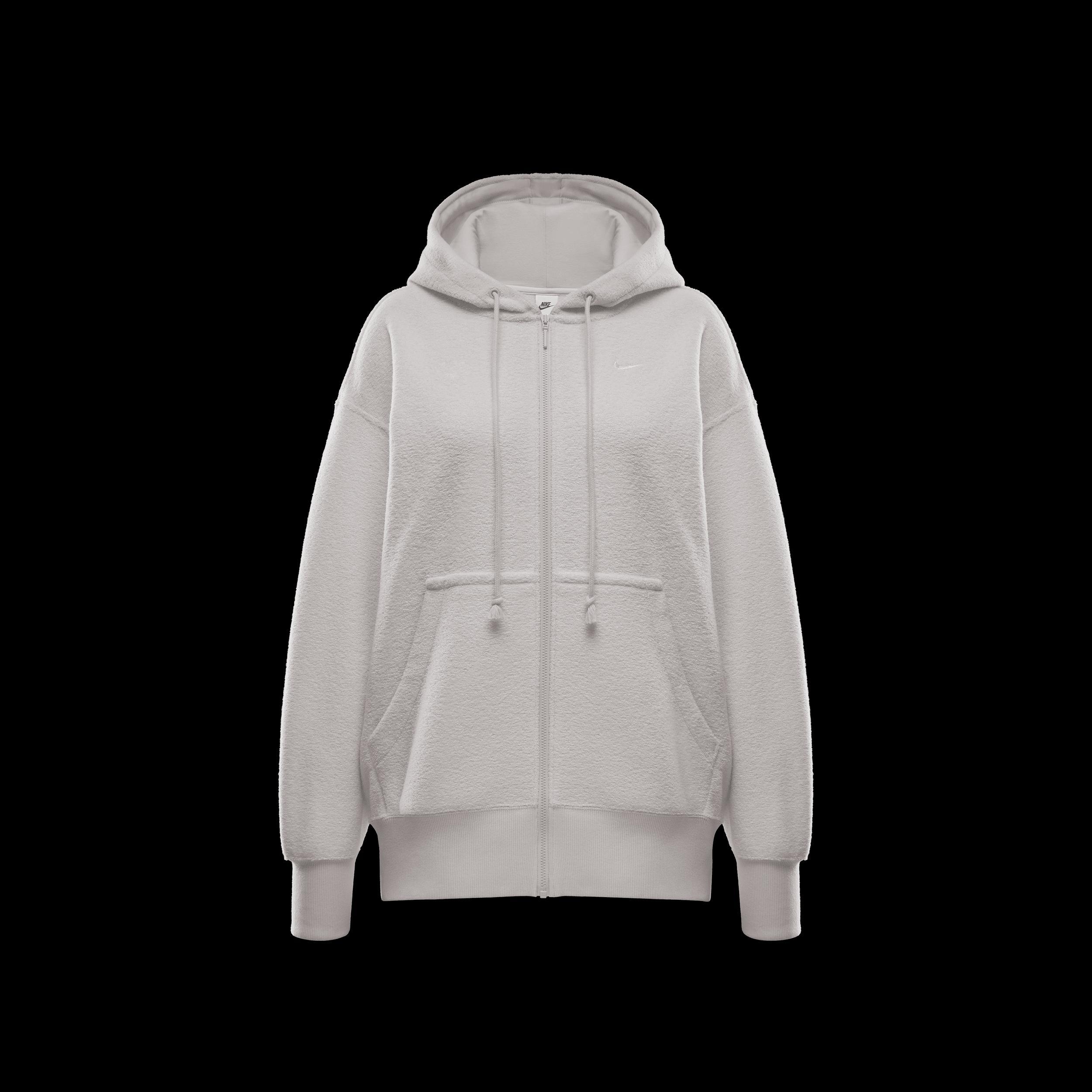 Women's Nike Sportswear Phoenix Plush Oversized Cozy Fleece Full-Zip Hoodie Product Image