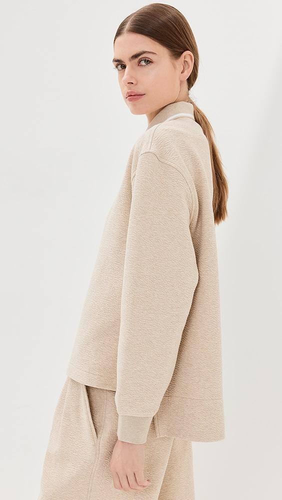 Proenza Schouler White Label Genevieve Knit Pullover in Cloque | Shopbop Product Image