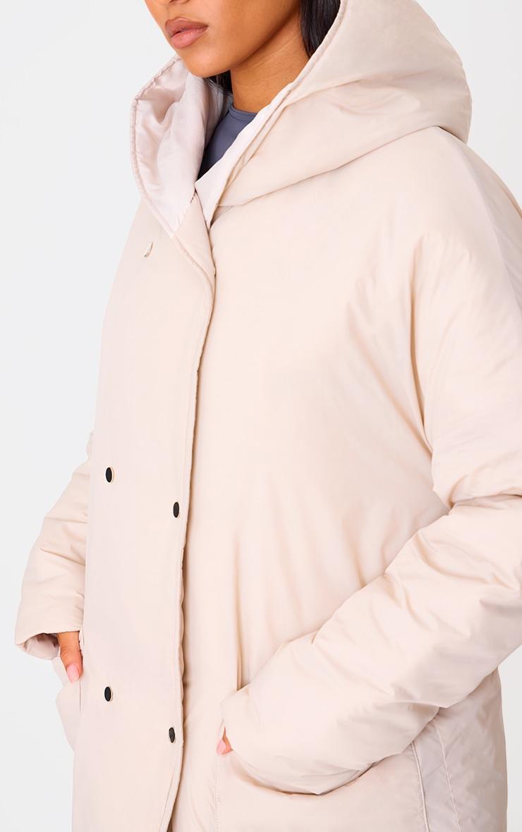 Tall Stone Hooded Puffer Maxi Coat Product Image