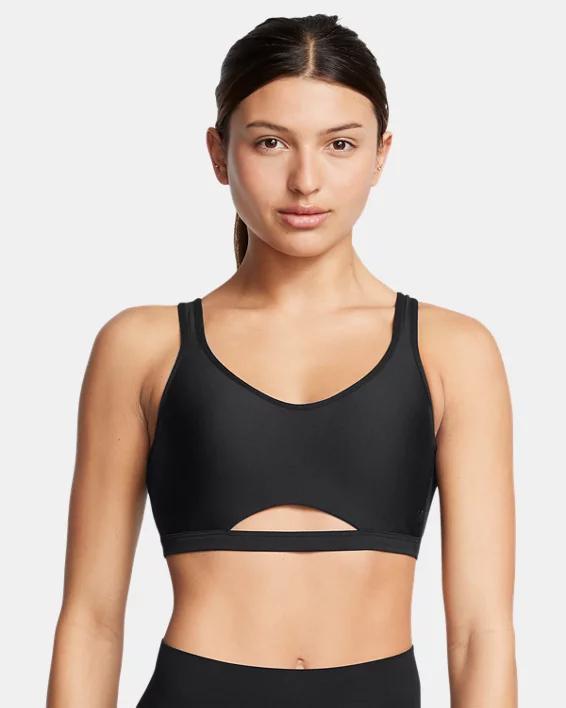 Womens UA Infinity Low Mesh Sports Bra Product Image