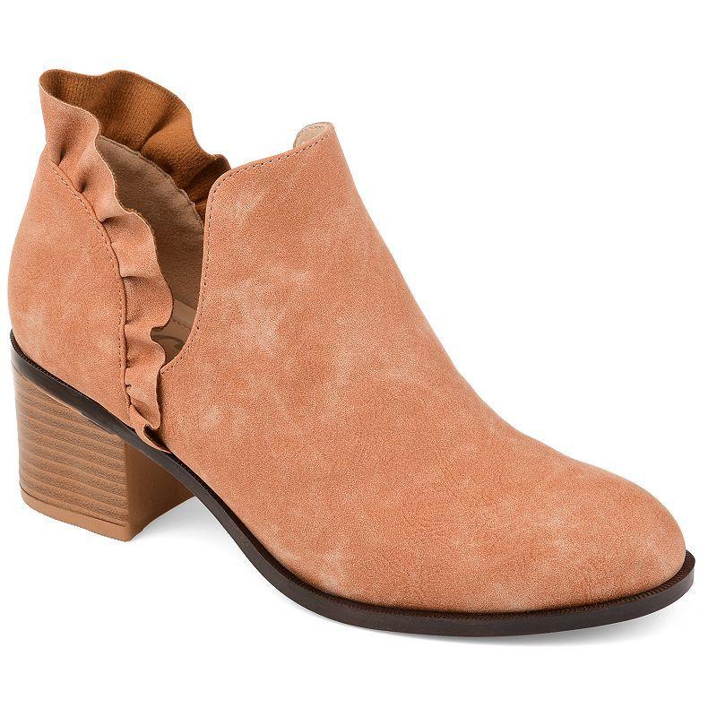 Journee Collection Lennie Womens Ankle Boots Pink Product Image