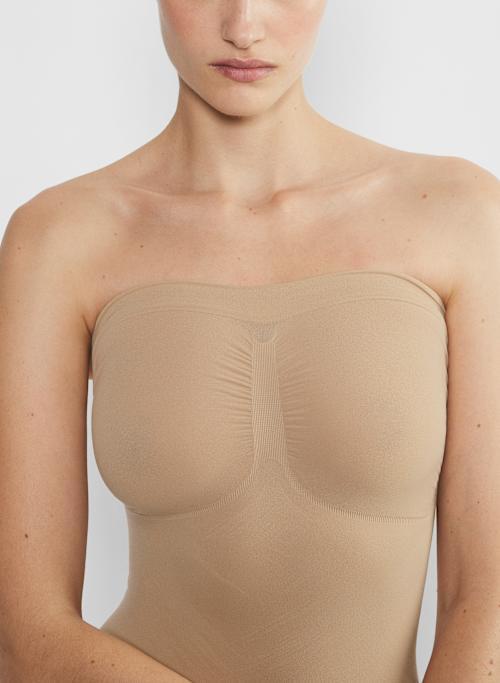 shapeenhance™ strapless romper Product Image