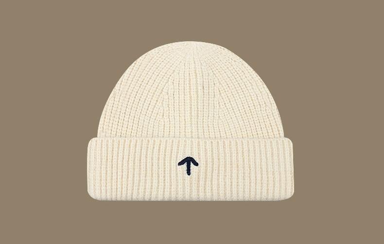 Embroidered Knit Beanie Product Image