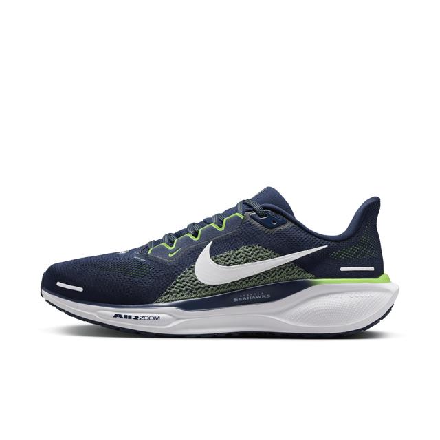 Nike Men's Pegasus 41 NFL Seattle Seahawks Road Running Shoes Product Image