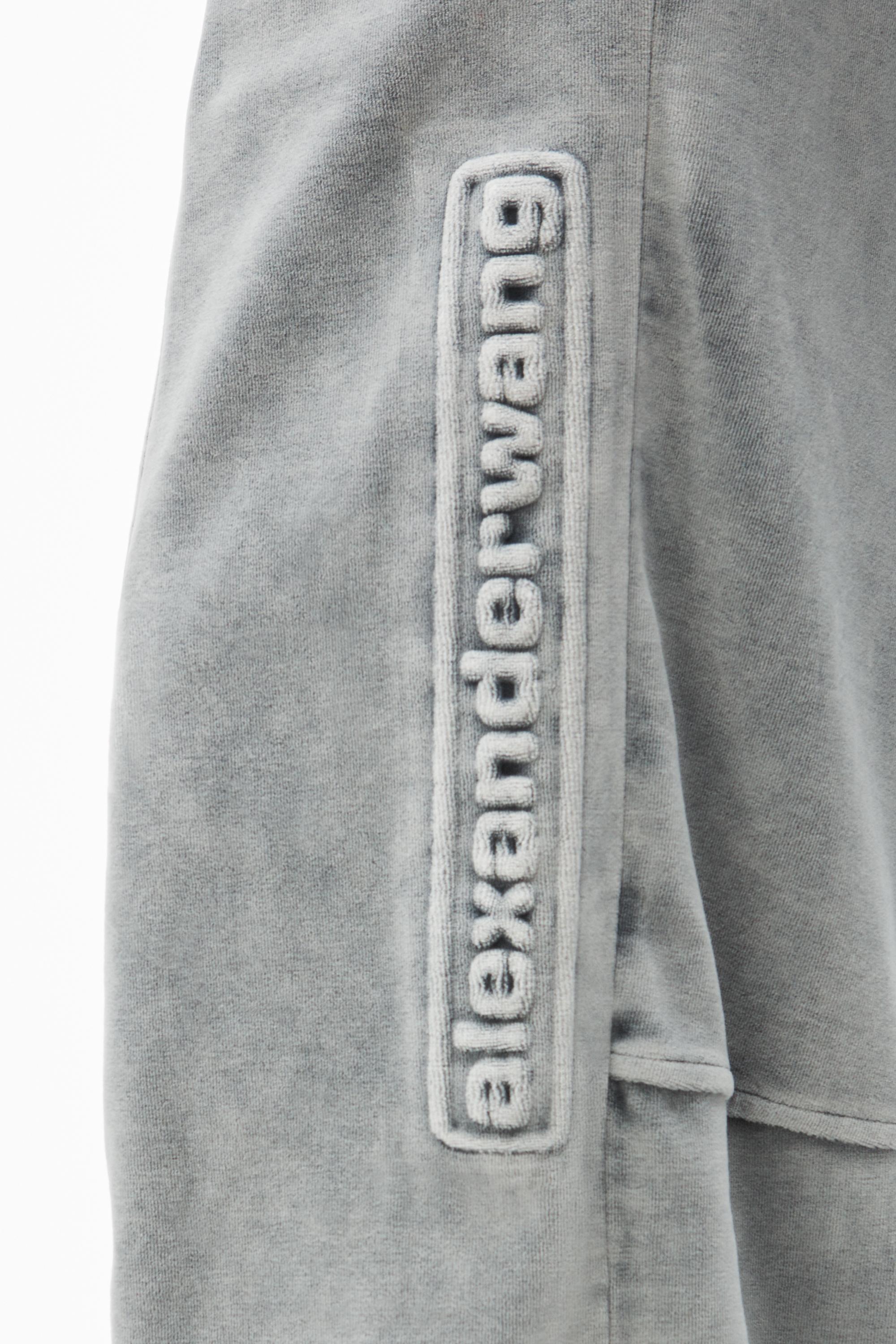 Logo Track Pant In Velour Product Image