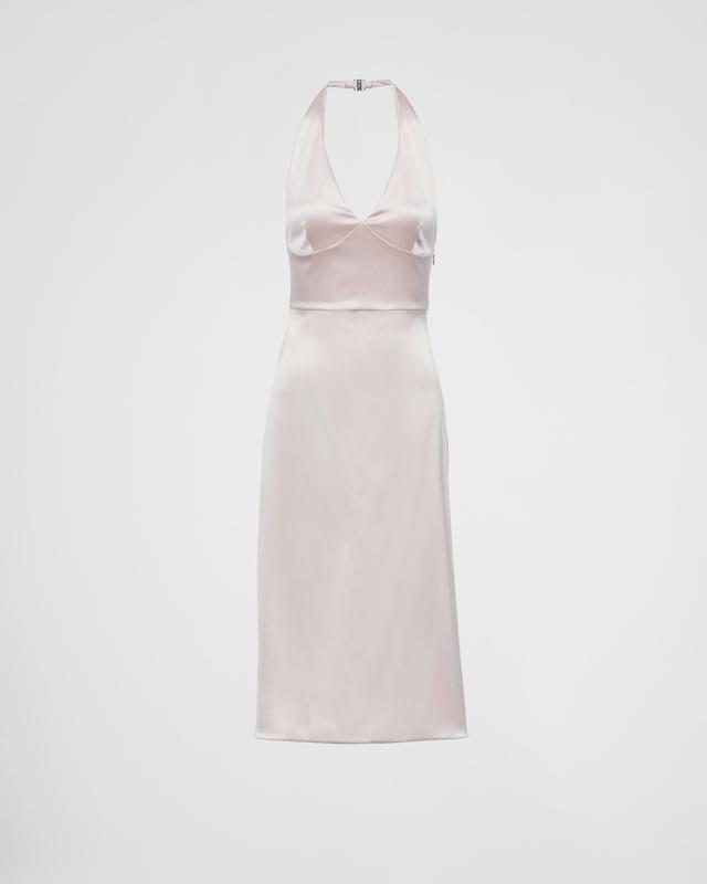 Re-Edition 1995 satin halter dress Product Image