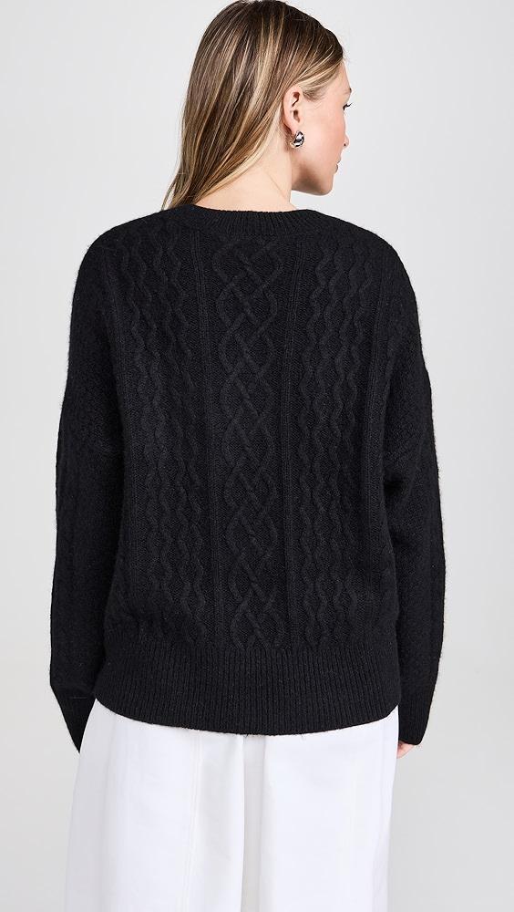 Favorite Daughter The Oversized Cable Sweater | Shopbop Product Image