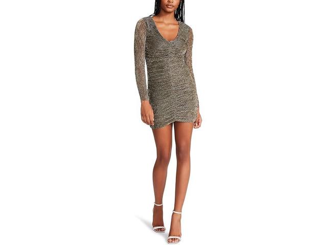 Steve Madden Tessa Dress (Metallic ) Women's Clothing Product Image