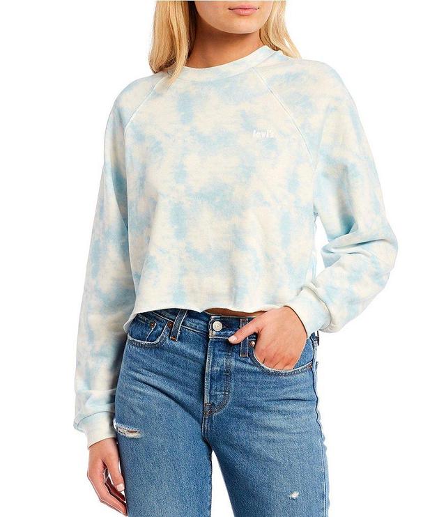 Levi's® Laundry Day Raglan Cropped Crew Neck Sweatshirt Product Image