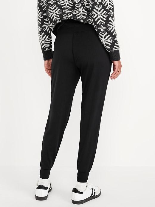 High-Waisted PowerSoft Seamed Joggers Product Image