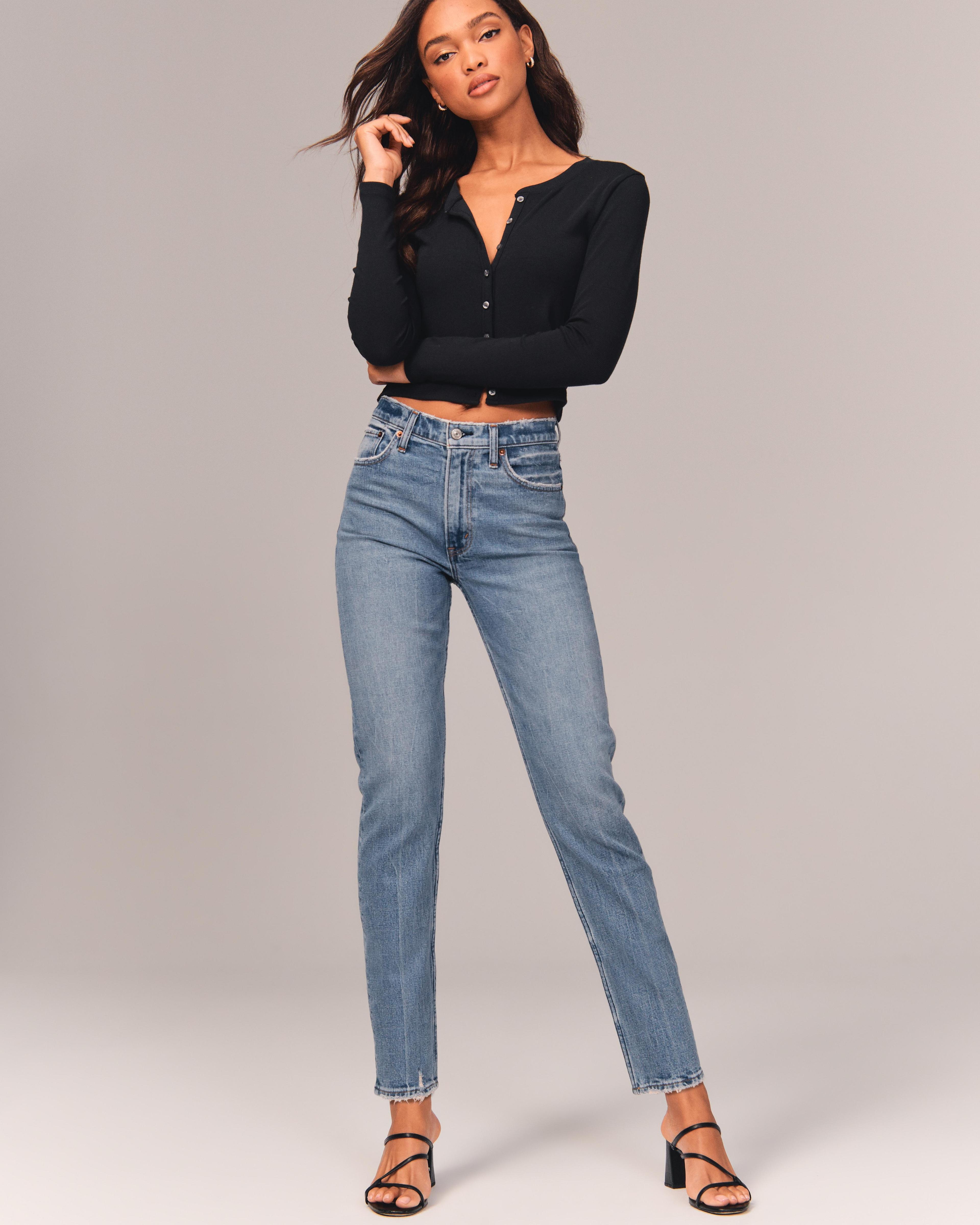 High Rise Mom Jean Product Image