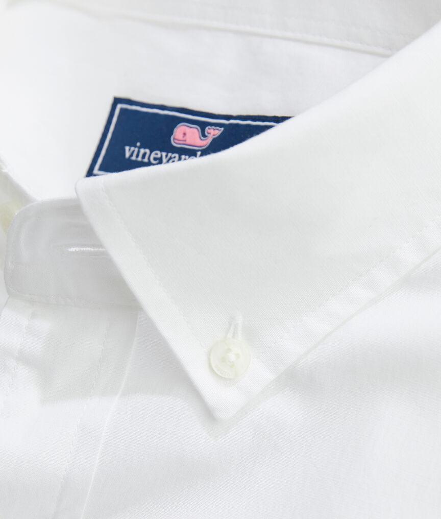 Stretch Cotton Solid Shirt Product Image