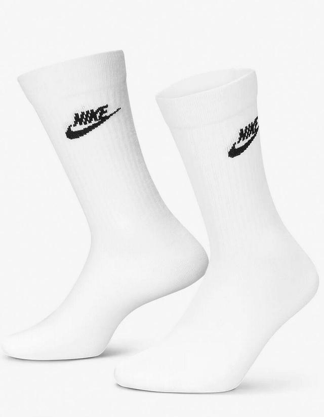 NIKE Sportswear Everyday Essential 3 Pack Mens Crew Socks Product Image