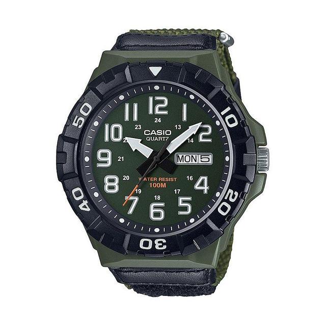 Casio Mens Outdoor Analog Watch - MRW210HB-1BV Green Product Image