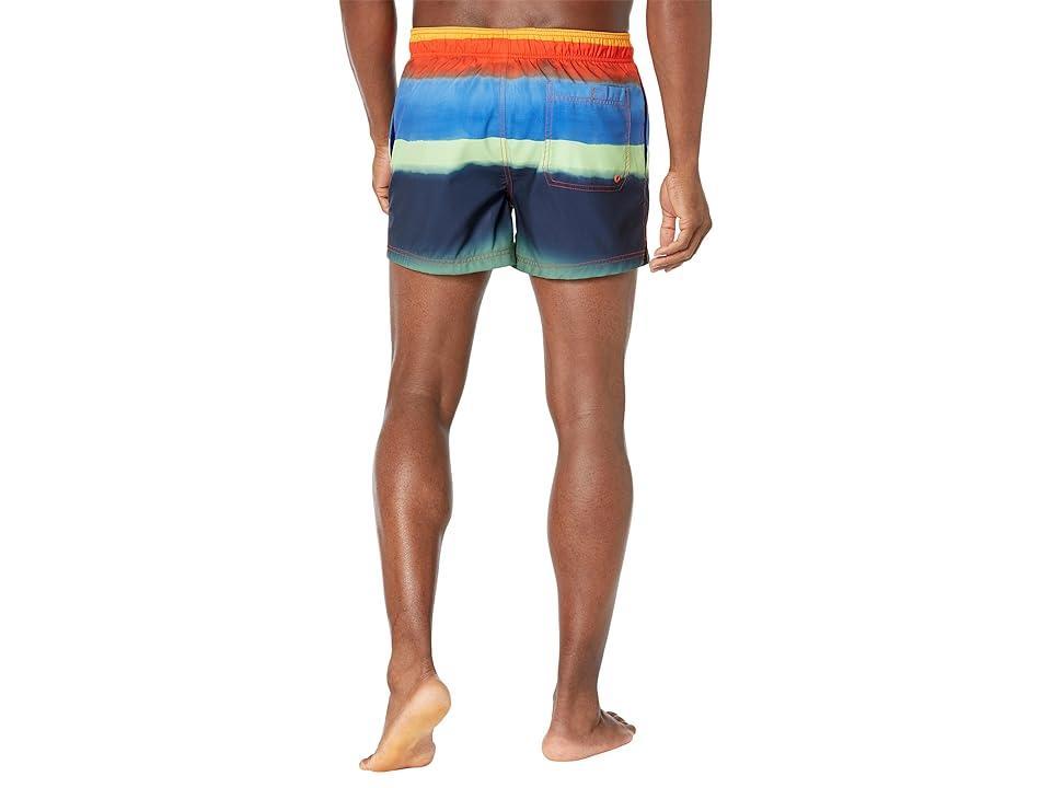 Speedo Engineered Print 14 Redondo Volley (Red/Navy) Men's Swimwear Product Image