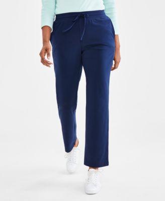 Petite Mid-Rise Pull-On Pants, Petite & Petite Short, Created for Macy's  Product Image