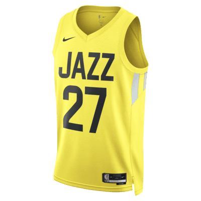 Unisex Nike Rudy Gobert Gold Utah Jazz Swingman Jersey - Icon Edition, Mens Product Image