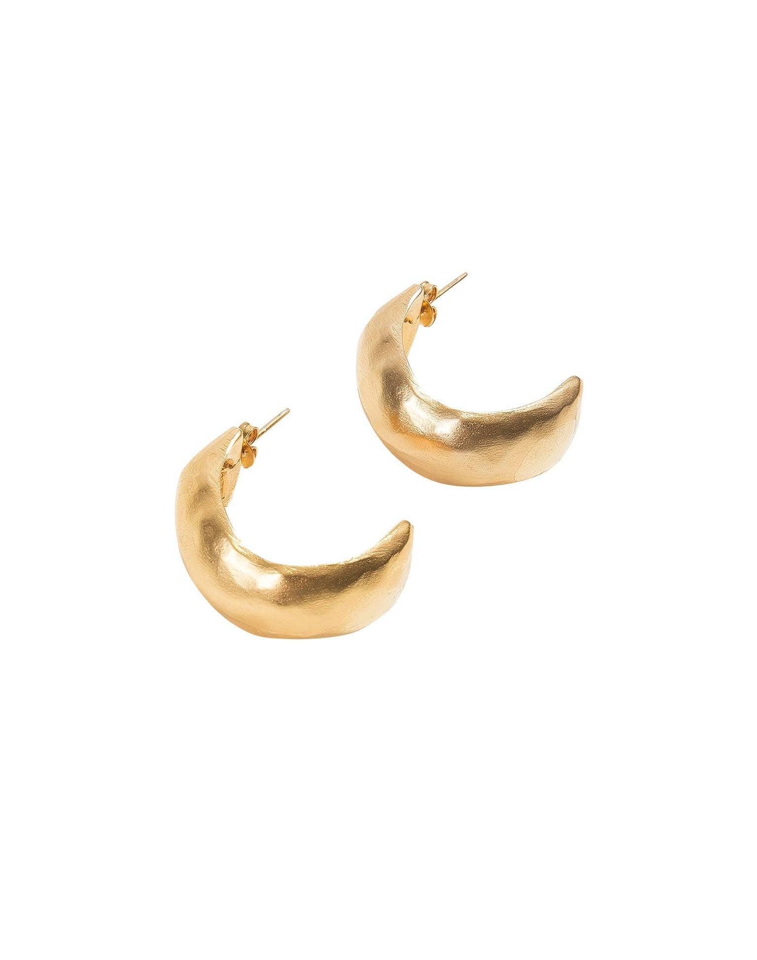 Hoop Earrings - Gold Product Image