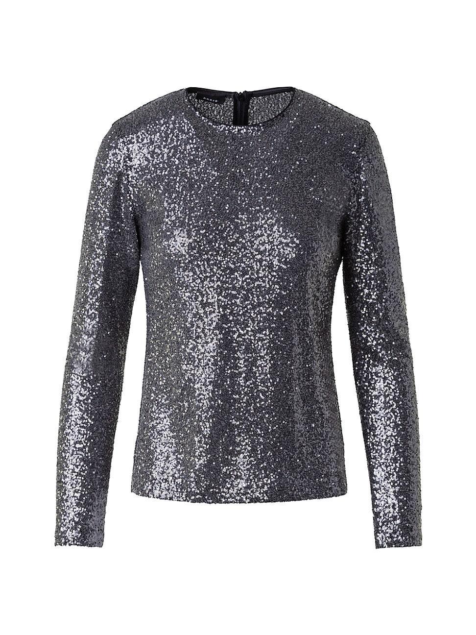 Womens Sequined Jersey Top product image