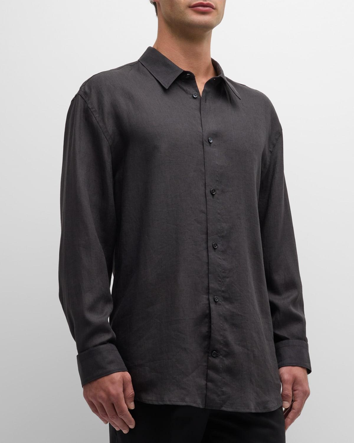 Mens Quevedo Linen Sport Shirt Product Image