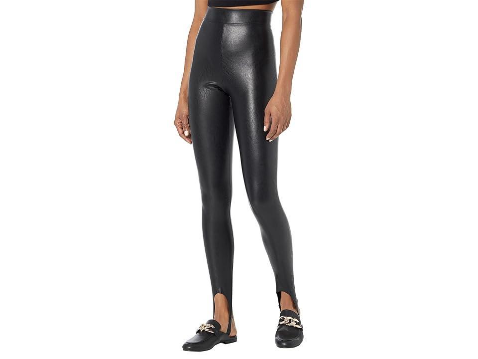 Commando Faux Leather Stirrup Leggings SLG79 Women's Casual Pants Product Image