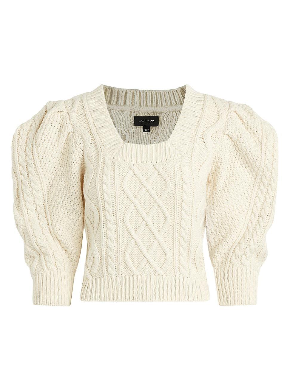 Womens Ara Cable-Knit Pullover Sweater Product Image