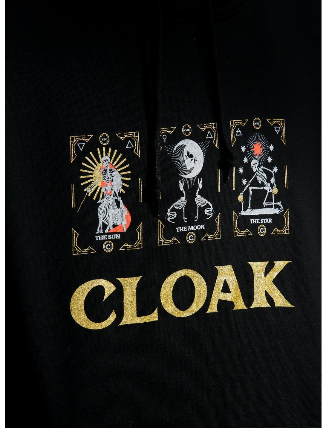 Cloak Arcana Tarot Cards Hoodie Product Image