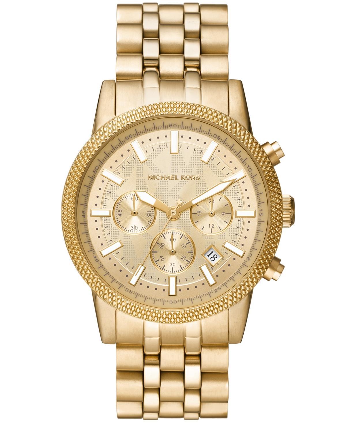 Oversized Pavé Logo -Tone Watch Product Image