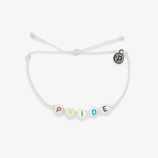 Pride Alphabet Bead Bracelet Male Product Image