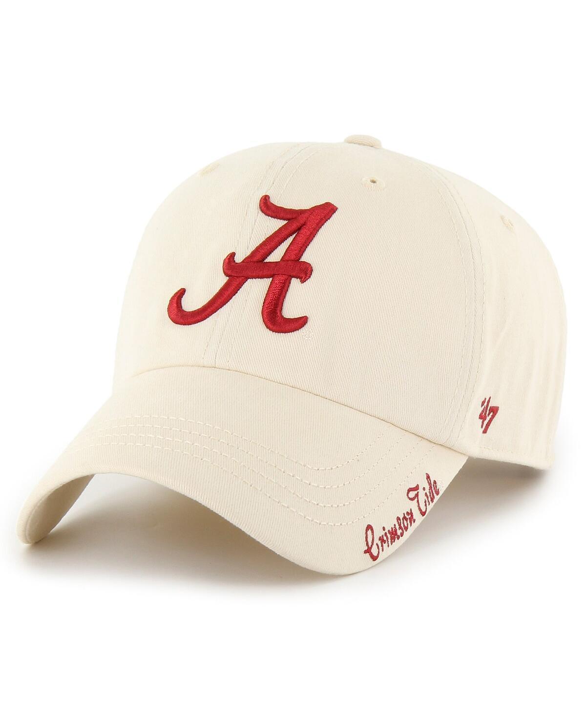 Womens 47 Natural Alabama Crimson Tide Miata Clean Up Adjustable Hat Product Image