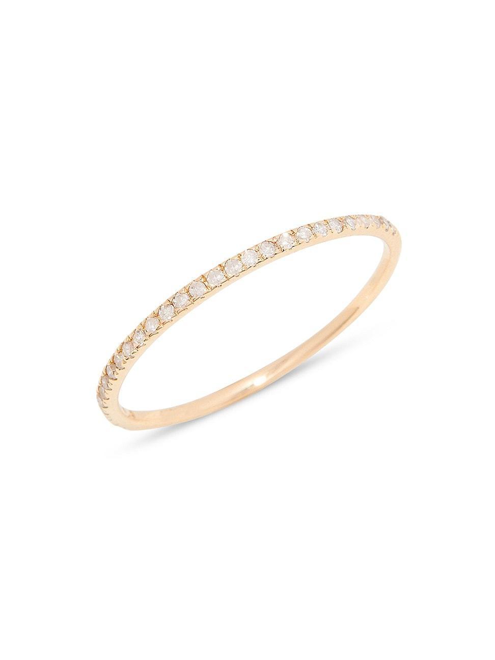 Womens Aria 14K Yellow Gold Extra Thin Band Product Image