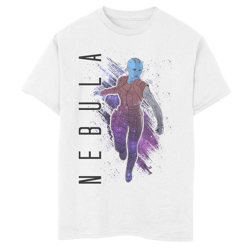 Boys 8-20 Marvel Avengers Endgame Nebula Galaxy Painted Graphic Tee, Boys Product Image