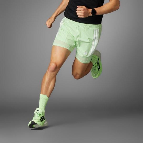 Own the Run 3-Stripes 2-in-1 Shorts Product Image