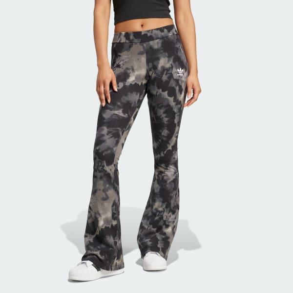 Tie-Dyed Flared Pants Product Image