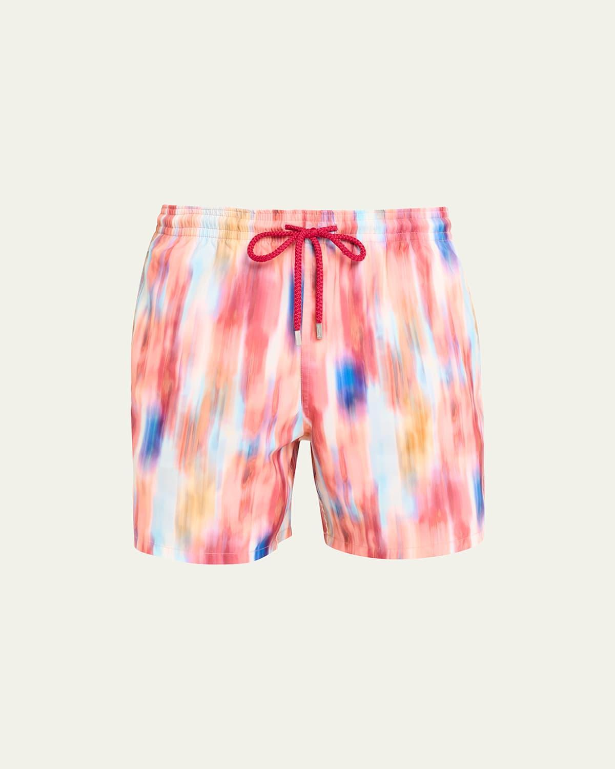 Mens Mahina Abstract Swim Trunks Product Image