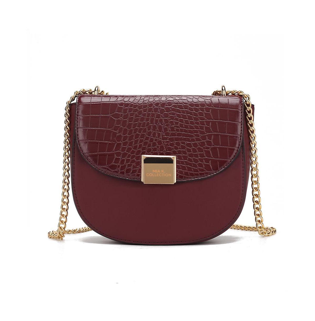 Mkf Collection Brooklyn Crocodile Embossed Women s Shoulder Bag by Mia K Product Image