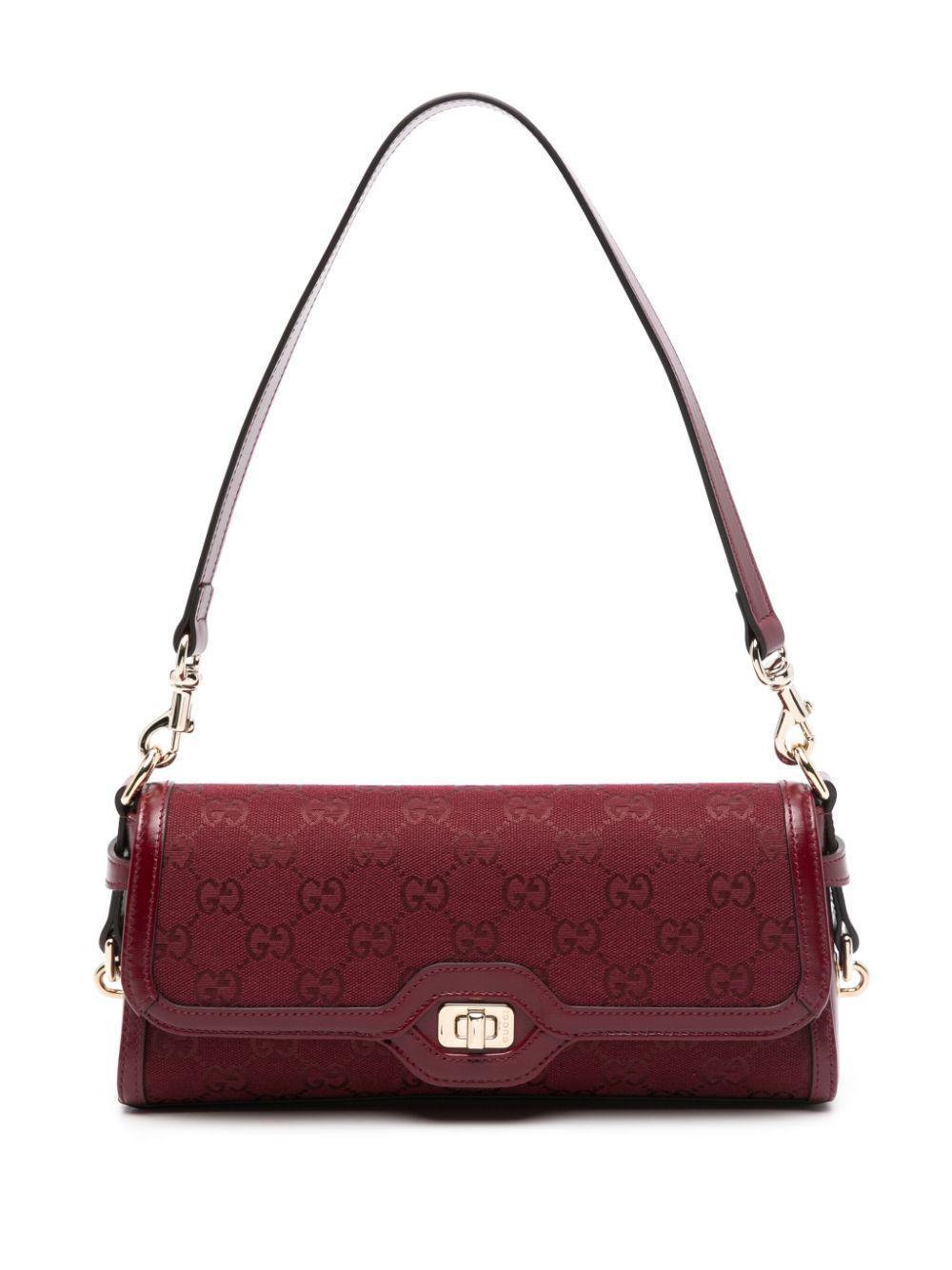 GUCCI Small Luce Shoulder Bag In Red Product Image