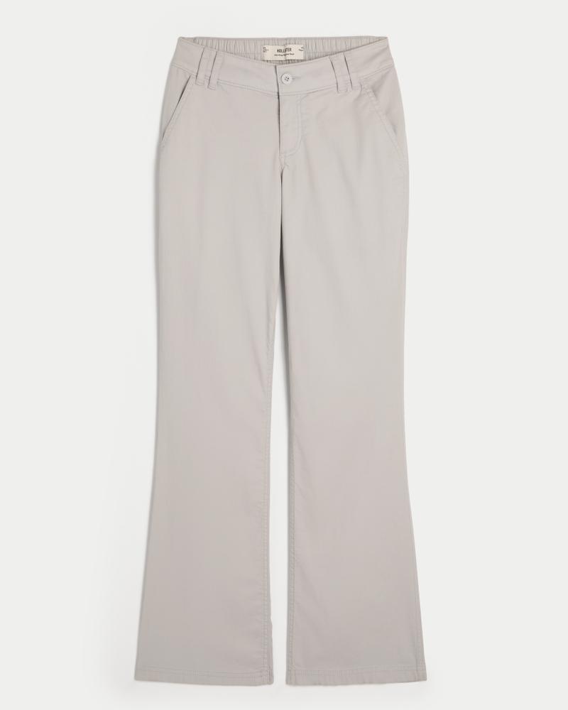 Mid-Rise Relaxed Boot Pants Product Image