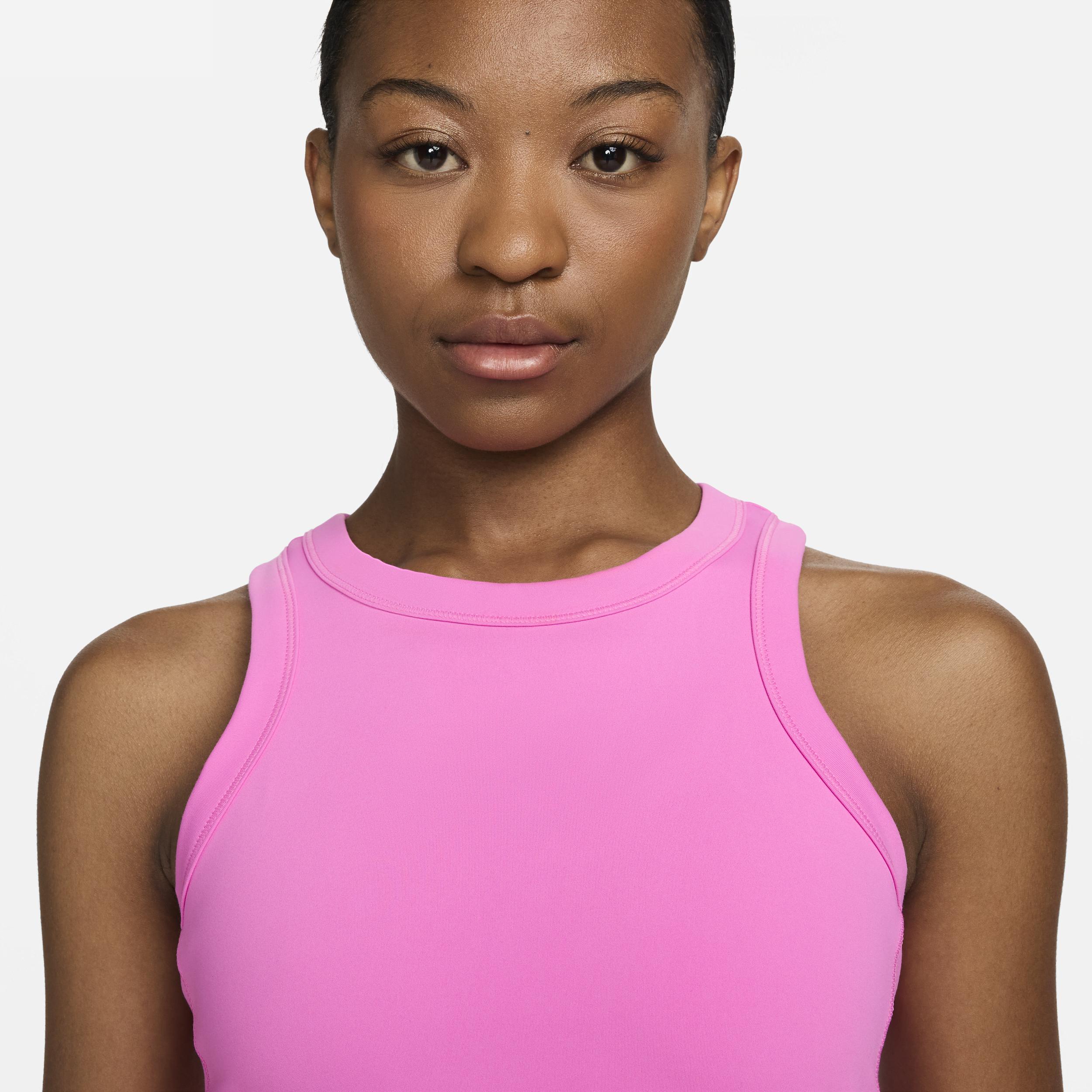 Nike Women's One Fitted Dri-FIT Cropped Tank Top Product Image