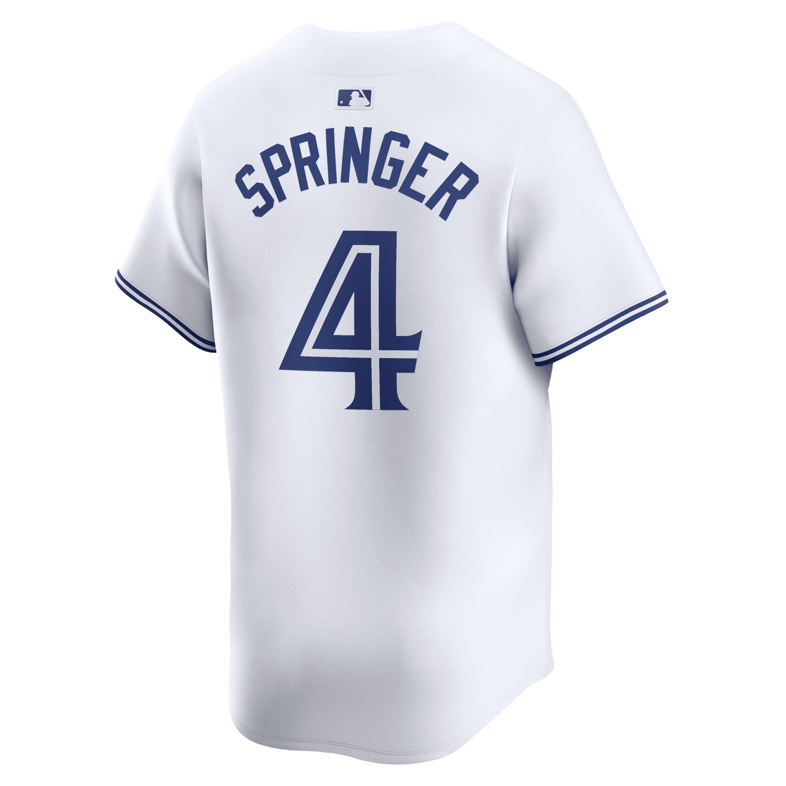 George Springer Toronto Blue Jays Nike Men's Dri-FIT ADV MLB Limited Jersey Product Image